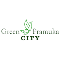 logo boneka maskot souvenir bantal leher green pramuka